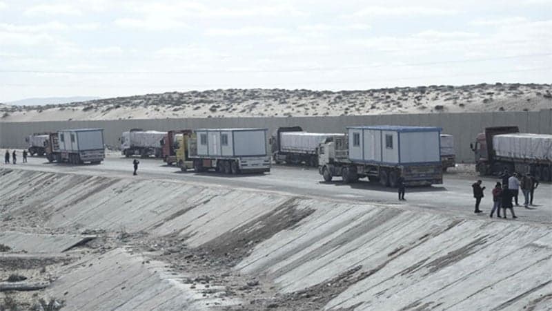 Over 900 aid trucks enter Gaza on 2nd day of truce