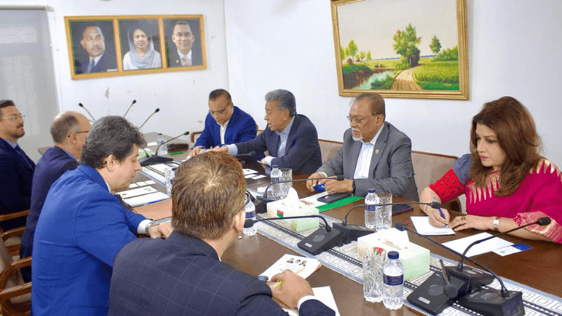 IMF delegation holds meeting with BNP