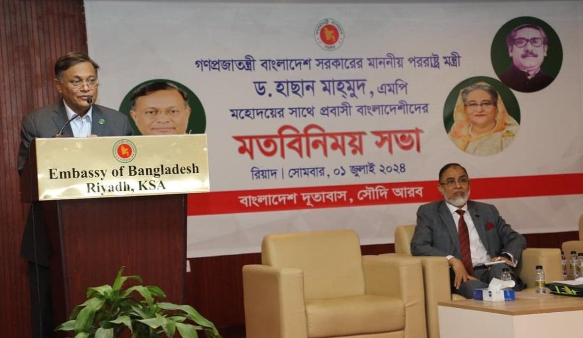 Joint task force to protect Bangladeshi job seekers in KSA: Hasan